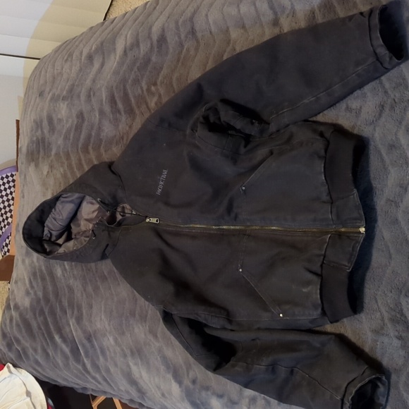 Men's Hooded Small Black Pacific Trail Winter Jacket